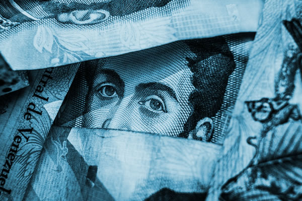 Inverted bank notes